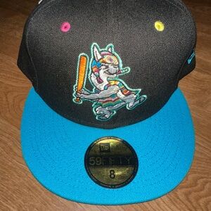 Hickory Crawdads Hat Llamas COPA NWT